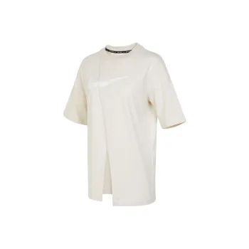 Nike T Shirts Women's Beige