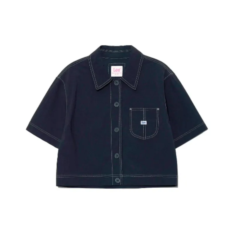 Lee Shirts Women's Marine Blue-0