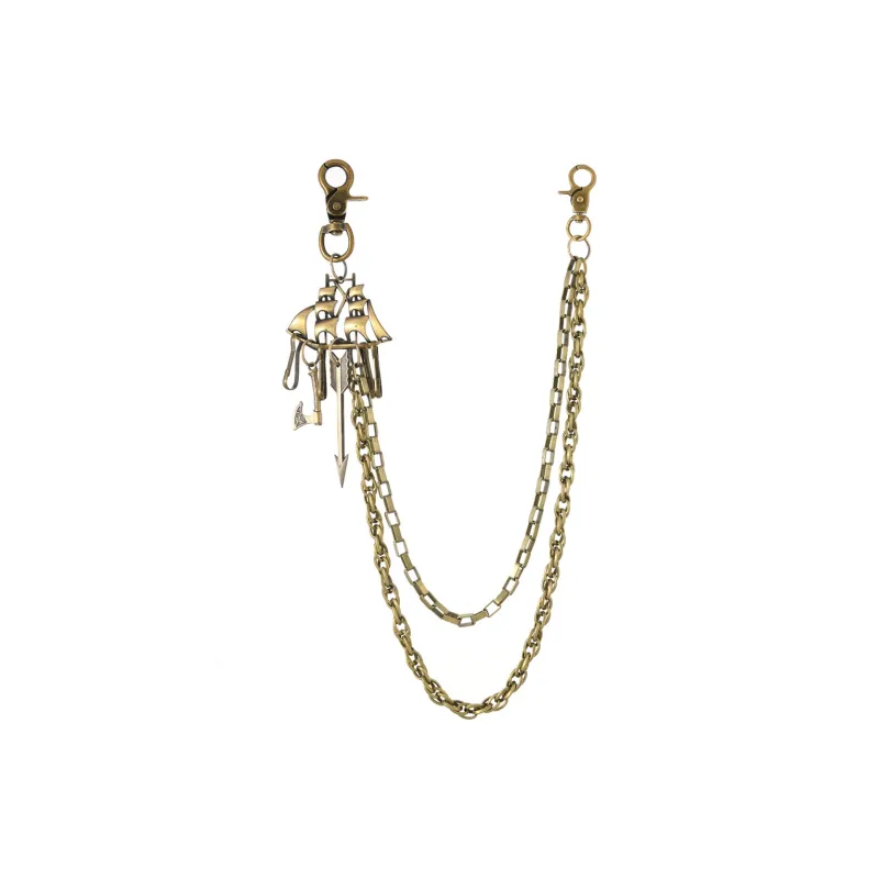 CHRROTA Metal Pants Chains Kids'-2