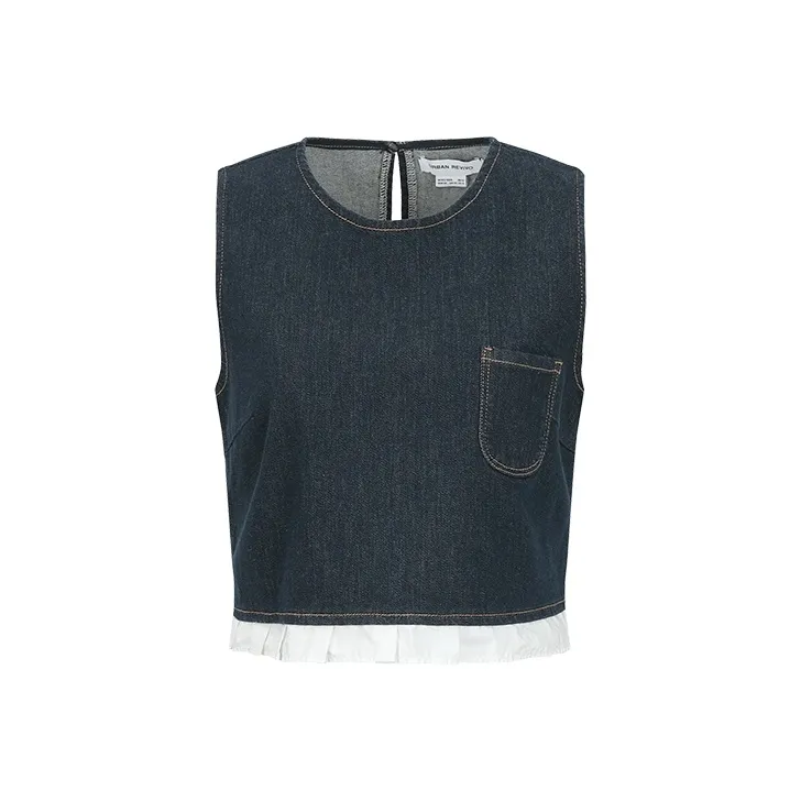 URBAN REVIVO Shirt Women's Indigo-0
