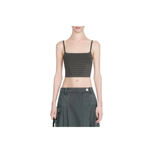 DION LEE SS24 VENTRAL COMPACT TOP Camisole Women's Mercury/Mercury Color