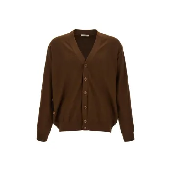 Lemaire V-Neck Knitted Cardigan