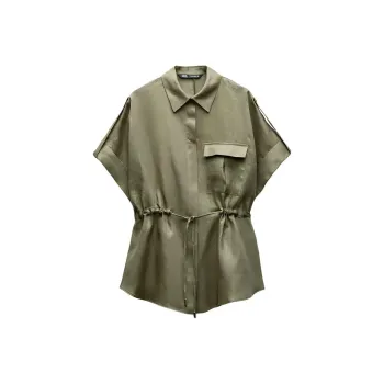 ZARA Shirts Women's Khaki