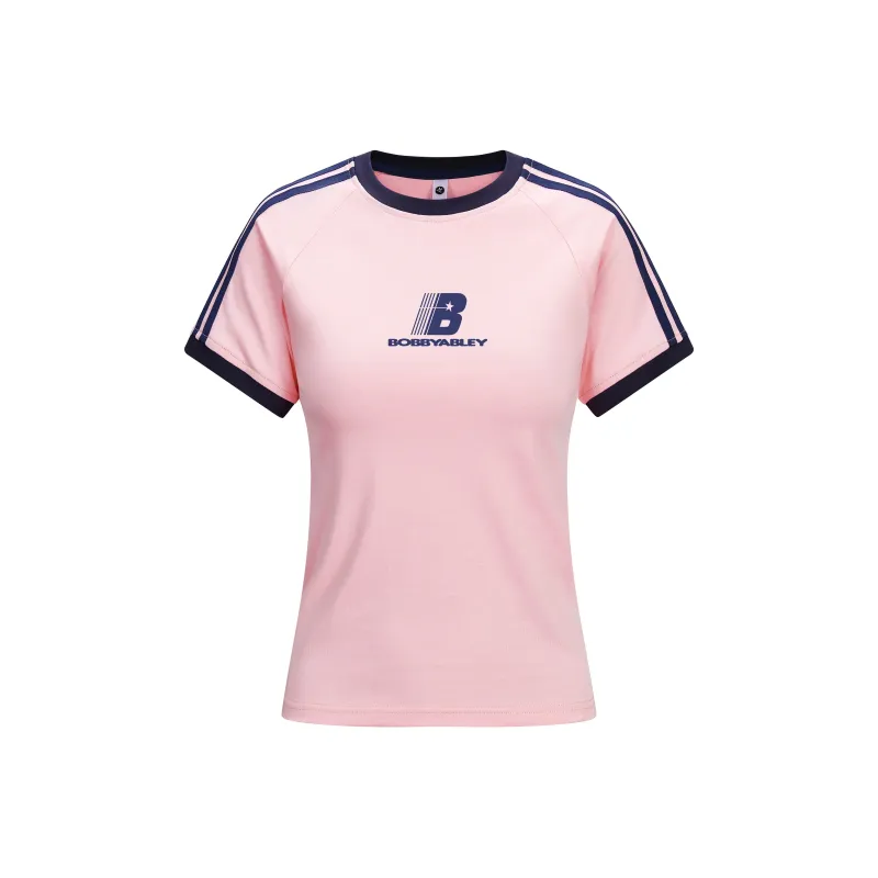 BOBBY ABLEY Raglan Sleeve T Shirt Women's-32