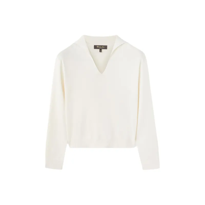 Loro Piana Sorbonne Polo Shirt Polo Shirt Women's Beige-0