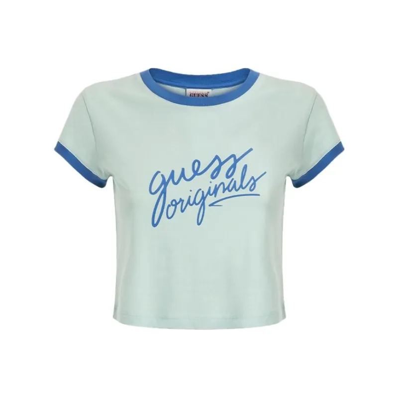 GUESS T-Shirts Women's Light Green-0