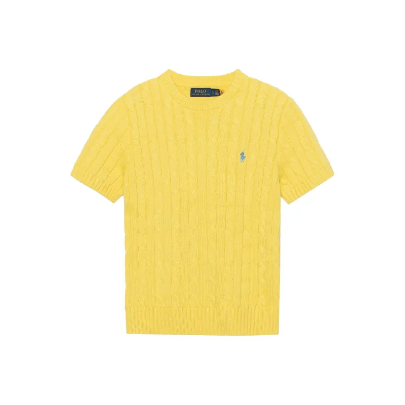Polo Ralph Lauren Cable knit Short sleeve Top-0