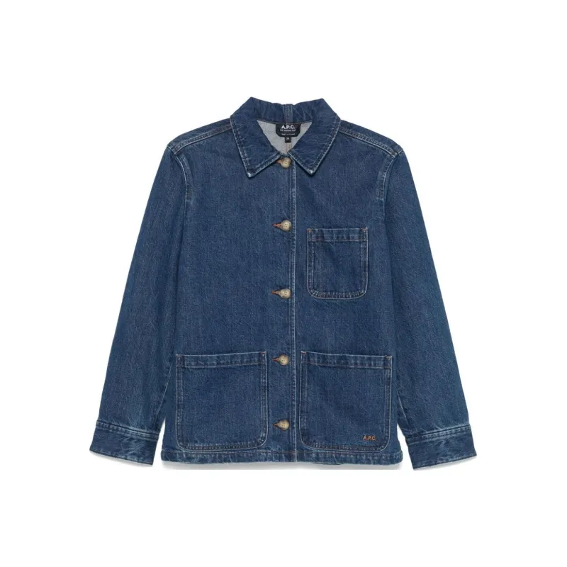 A.P.C Silvana Logo Jacket-0