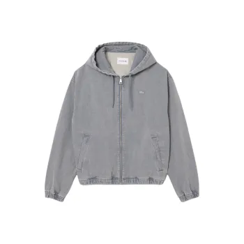 LACOSTE Denim Jacket Men's Light Blue
