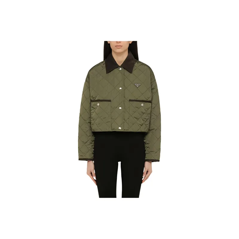 PRADA FW23 Jackets & Coats Women's Green-0