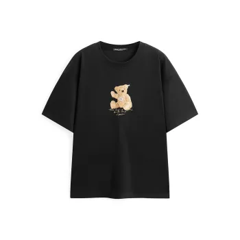 PEACEBIRD MEN x Steiff T Shirt Men's Black