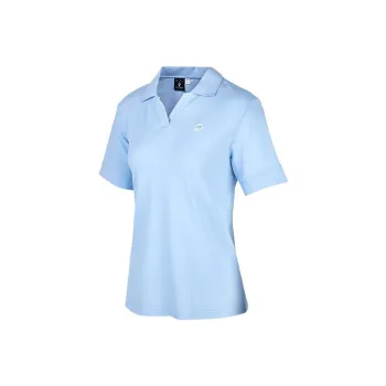 Skechers Polo Shirt Women's Moon White Blue