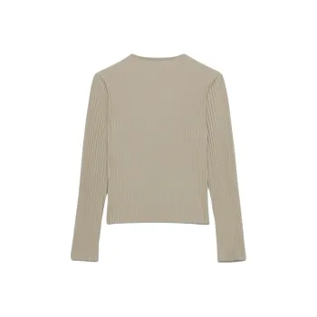 ARITZIA Babaton Advocate Blouse Shirt Women's Fluent Taupe/Taupe