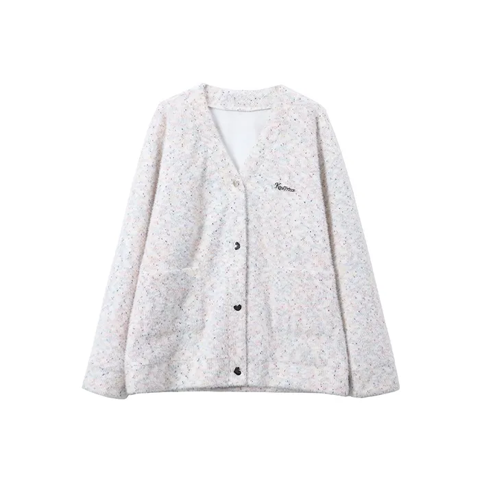 KING PRINCE Knitwear Fashion Basic Versatile, Fall Travel Women's Ecru-0