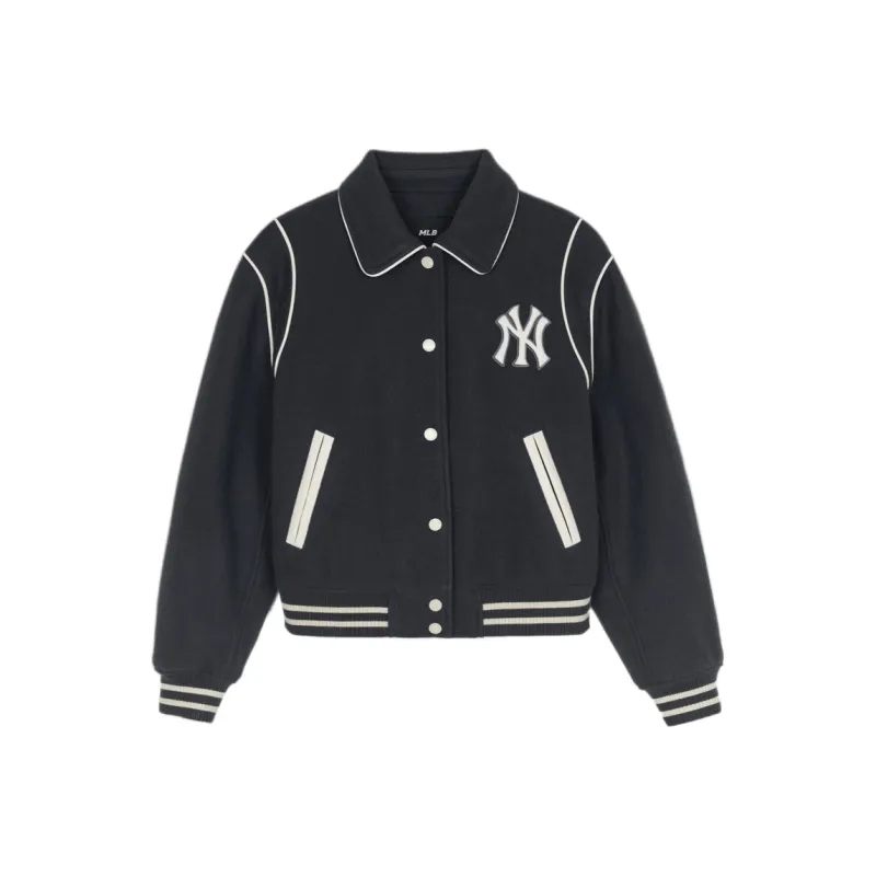 MLB New York Yankees Jacket Women's Carbon Gray-0