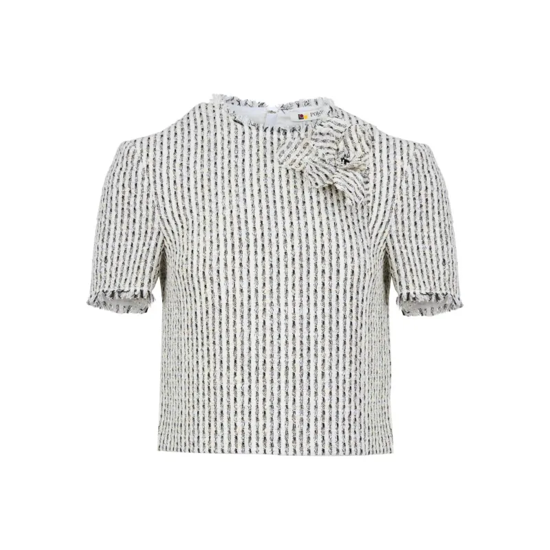 Ports 1961 Tweed Blouse-0