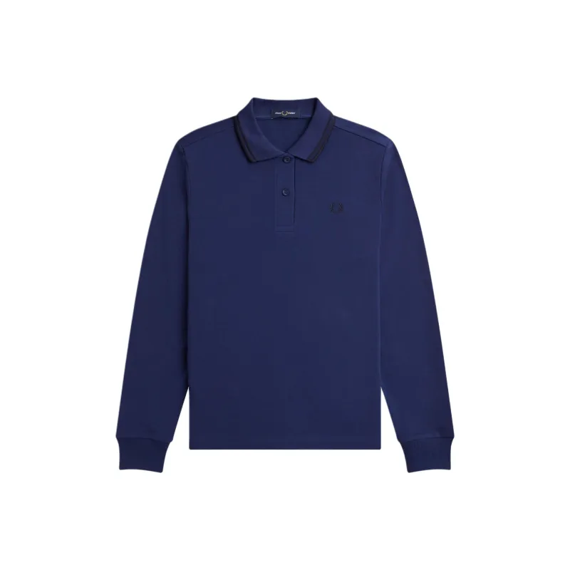 FRED PERRY Polo Shirt Women's Dark Blue-0