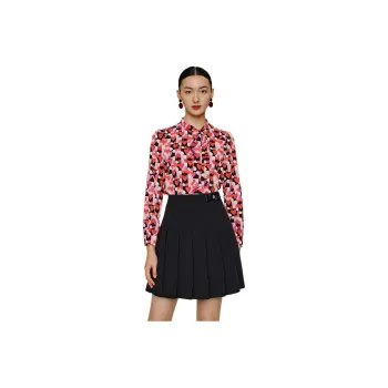 JZ. ANNAKRO Shirt Women's Floral Maroon