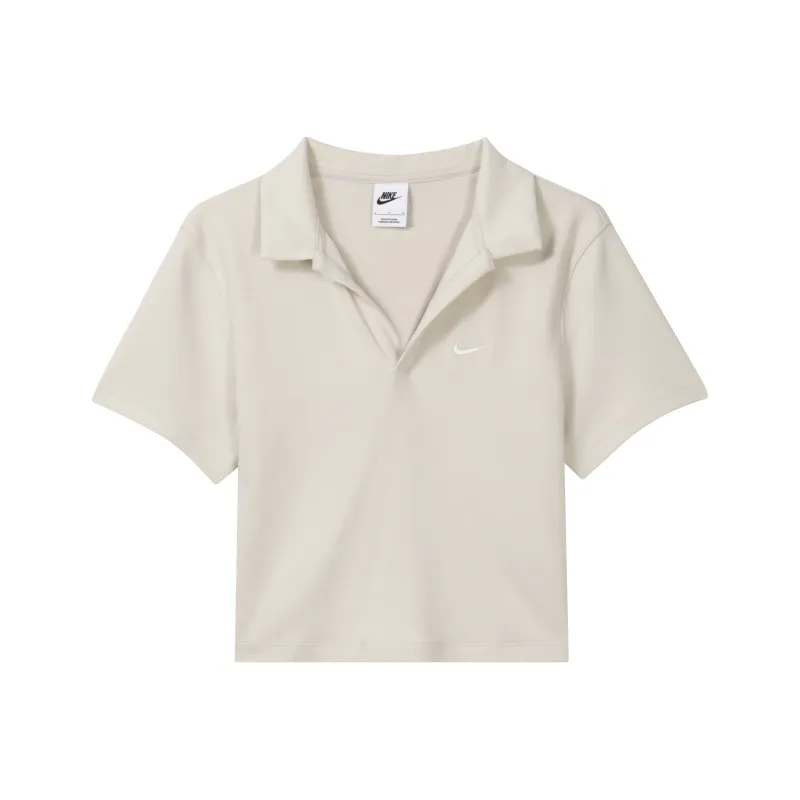 Nike Polo Shirt Women's Light Redwood Umber-0