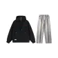 Set (Black Top+Light Blue Jeans) Red