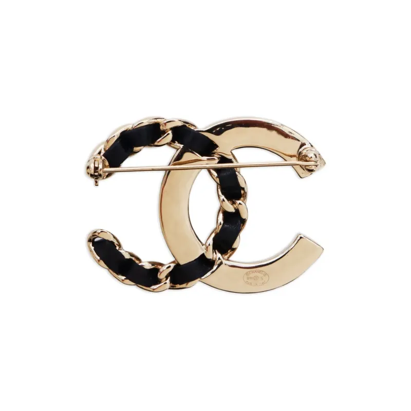 CHANEL 2019 Cc Logo Chain Brooch-1