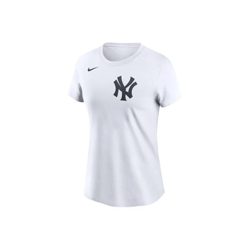 Nike x MLB New York YankeesJuan Soto Regular T Shirt Women's White-0