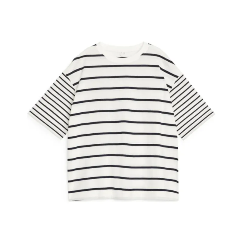 ARKET T-Shirt Women's Navy Blue/White-0
