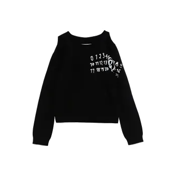 MM6 Maison Margiela Crewneck Cut Out Jumper