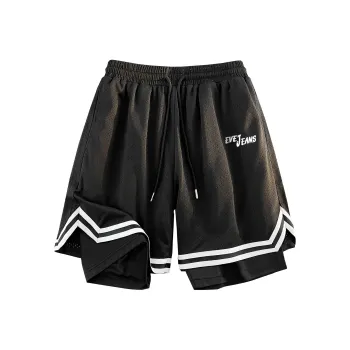 Yiwen Basketball Shorts Unisex Black