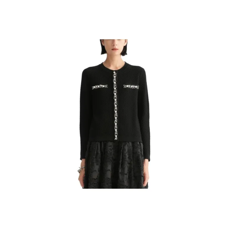 KARL LAGERFELD / Karl Lagerfeld Jeans Knitwear Women's Black-0