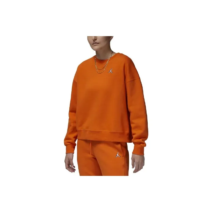 Jordan Sweatshirts Women's Orange-0