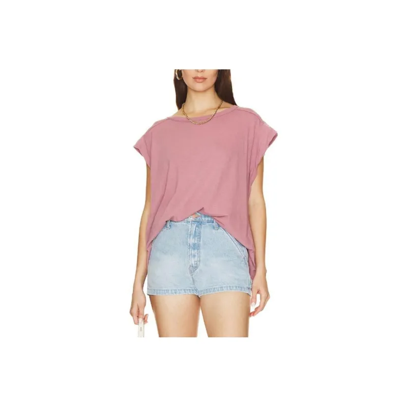 FREE PEOPLE T-Shirts Women's Pink-0