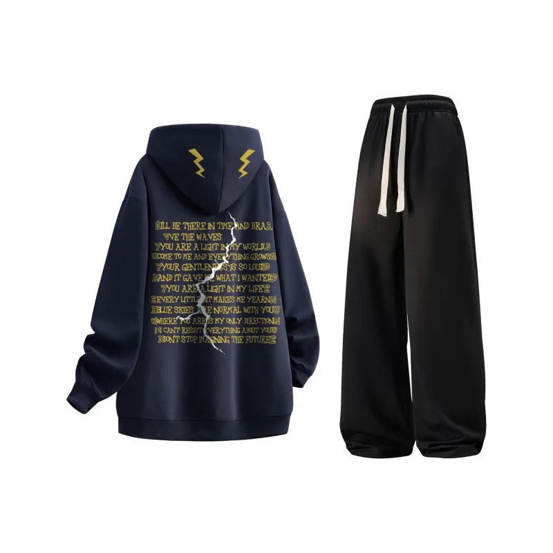 FASTFISH Sweatshirt Sets Unisex-6