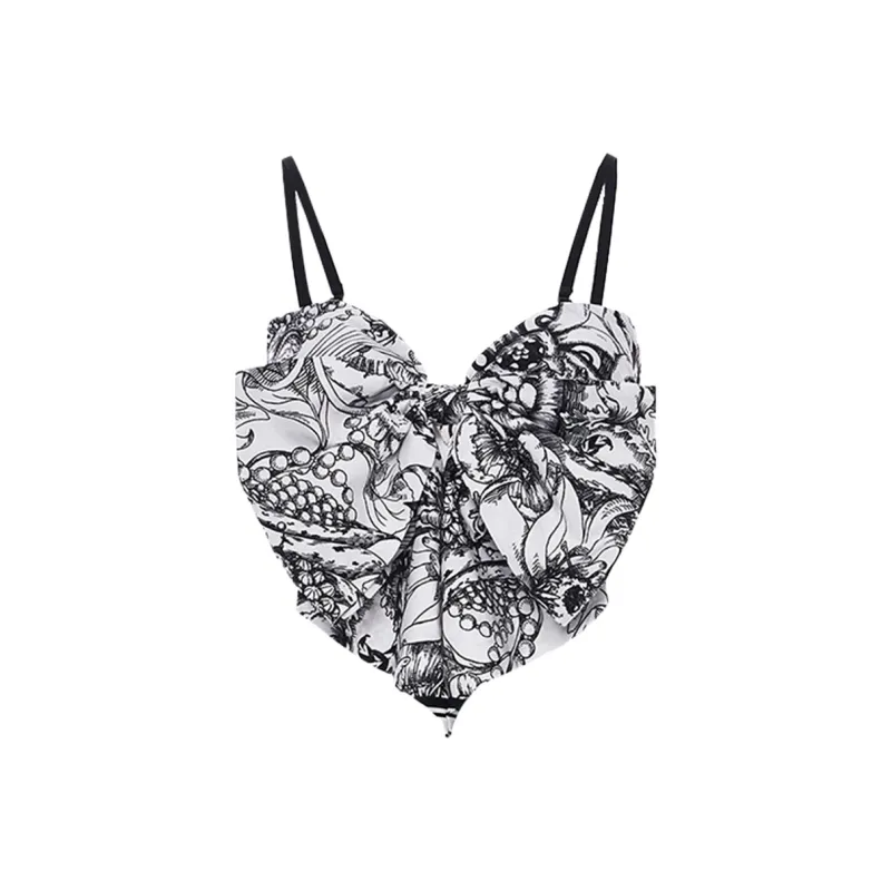 Laurence & Chico Camisoles Women's Black/White-0