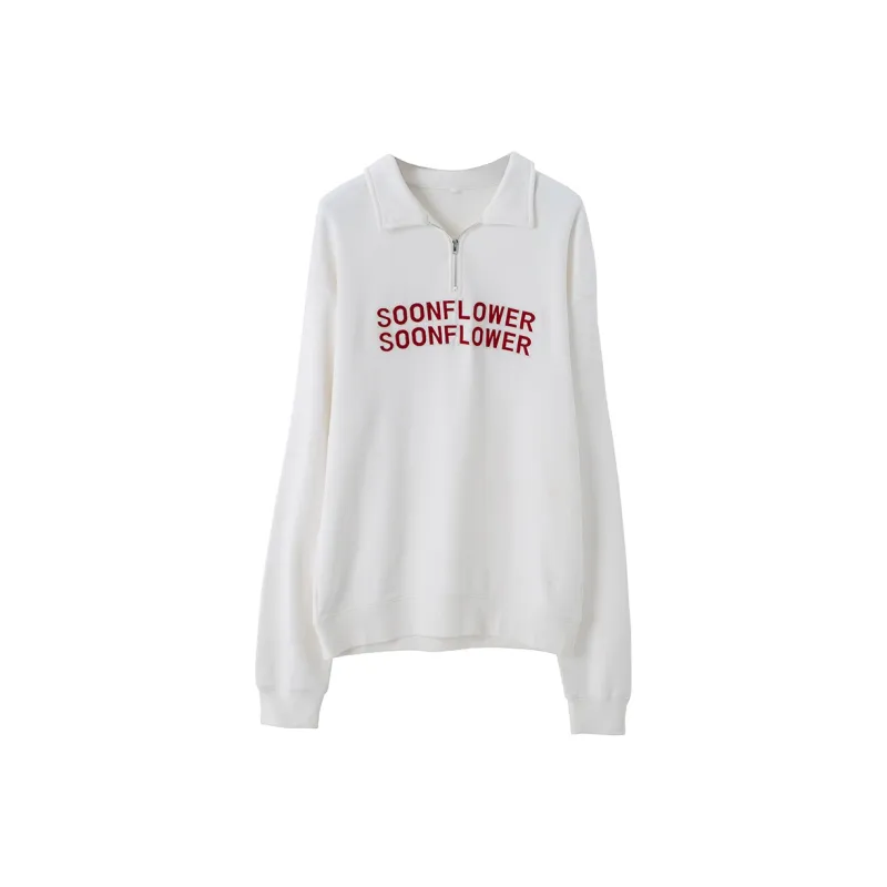 SOON FLOWER Sweatshirt Women's White-0