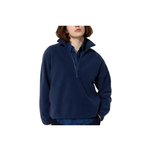 UNIQLO Sweatshirt Women's Navy Blue