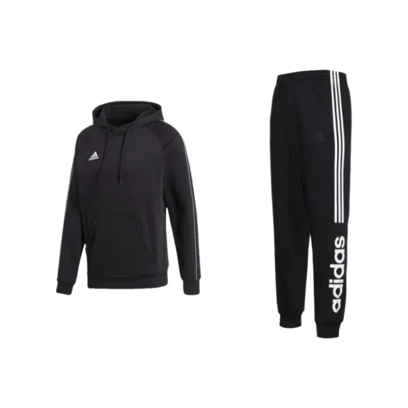 Adidas Sweatshirt Set Men's Black-0