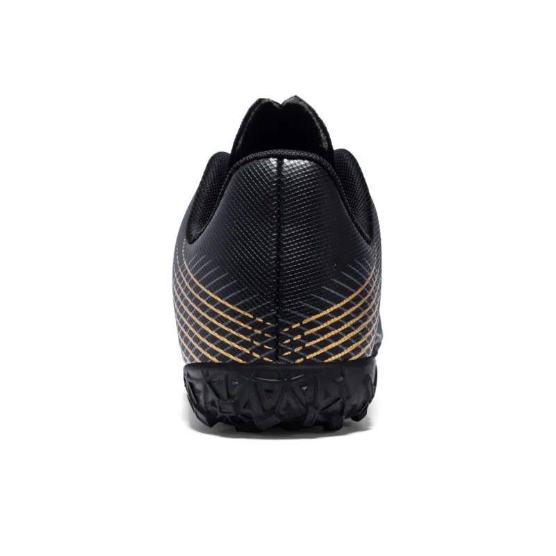Binary TF Turf Cushioning Lightweight Soccer Unisex Black Gold-3