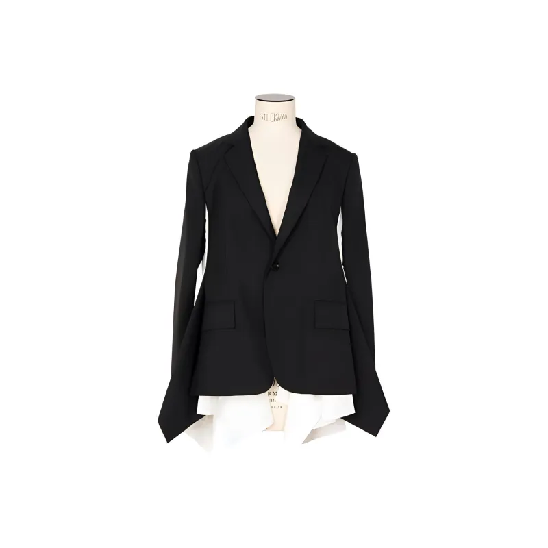 Sacai Panel-detail Blazer-0