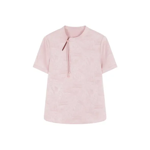 IHIMI Shirt Women's Peach Blossom Pink