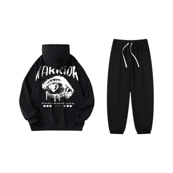 WARRIOR Sweatshirt Sets Unisex
