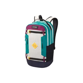 Dakine Polyester Backpack Unisex Green & Multicolor
