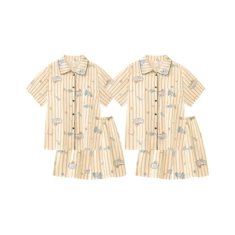 ROMANTIC·SPRING Pajama Set Unisex Image-5