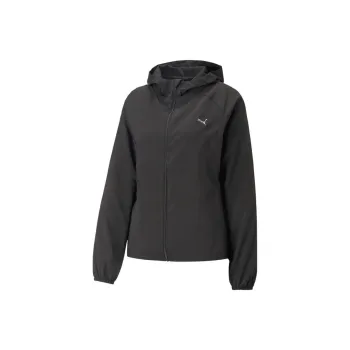 PUMA RUN FAVORITE HOODED WOVEN JACKET Women's Jacket Women's Black