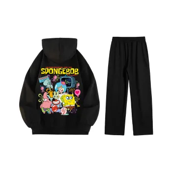 SPONGEBOB SQUAREPANTS Sweatshirt Set Unisex