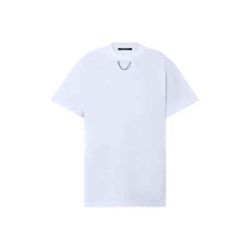 LOUIS VUITTON Oversized Chain Detail T Shirt-0