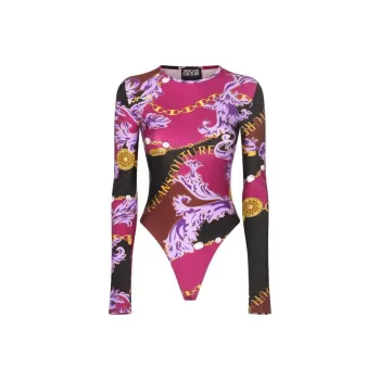 VERSACE JEANS COUTURE Logo print Bodysuit
