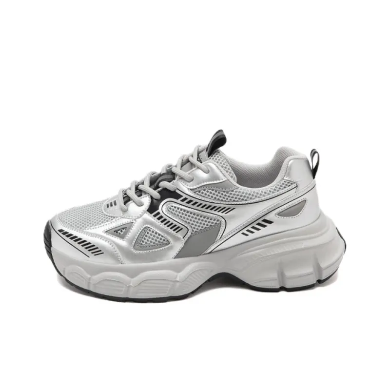 15 MINS Breathable Low Top Chunky Sneakers Women's-0