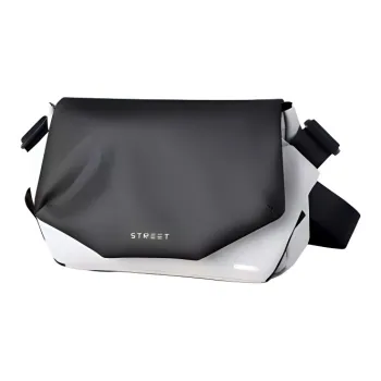 RIOREX Polyester Messenger Bag Fixed Gear Bike Shoulder Bag Crossbody Bag Regular Unisex Multicolor