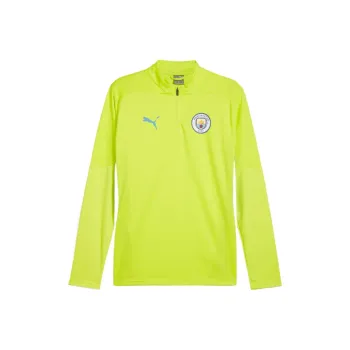 PUMA Quarter-Zip Soccer Jerseys Men's Yellow